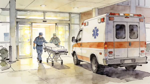 Ambulance drawing maker