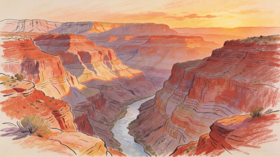 Grand Canyon at sunset