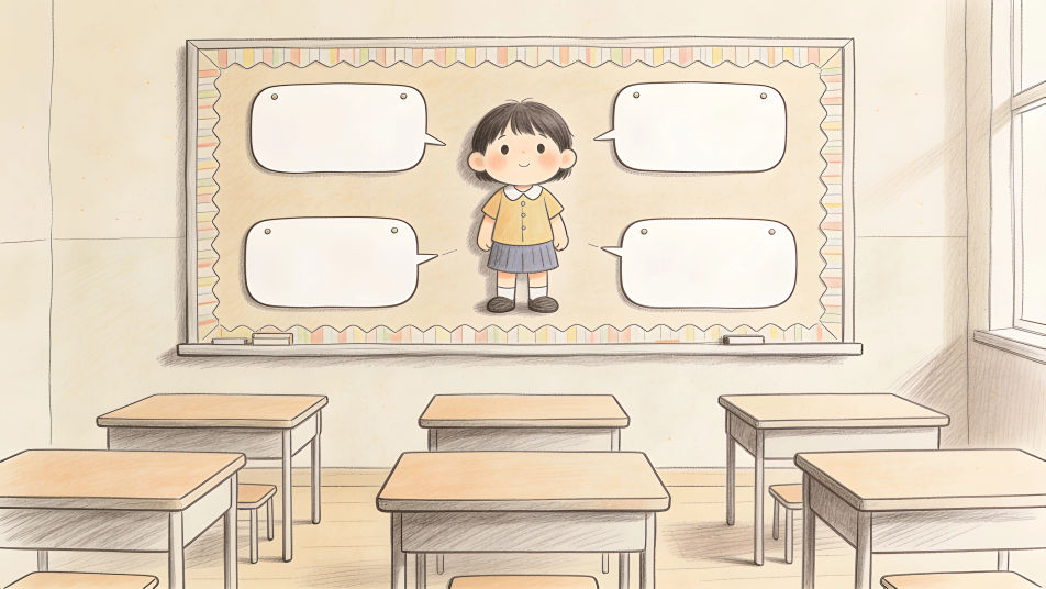 Classroom body parts wall