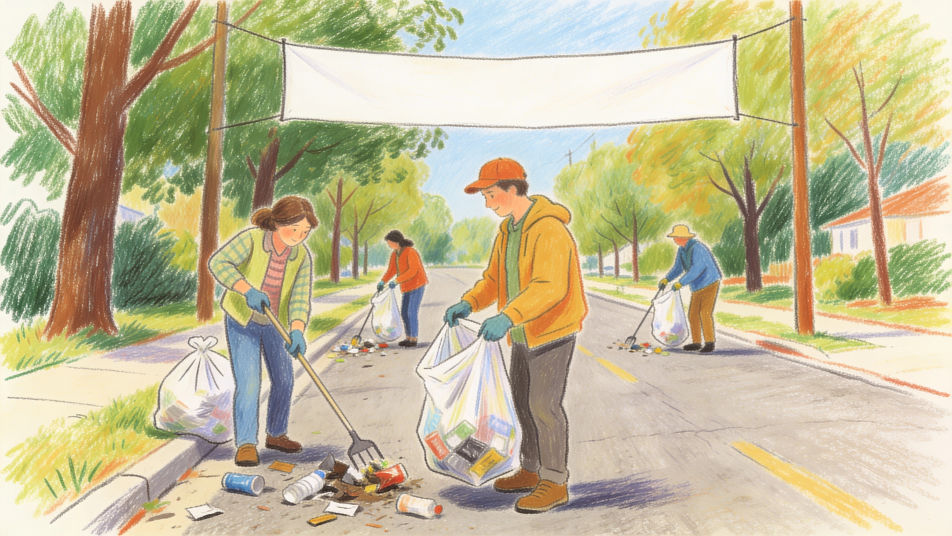 Community clean-up day