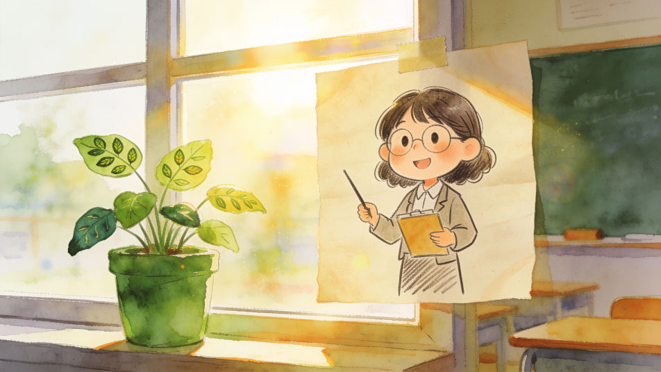 Classroom window gift