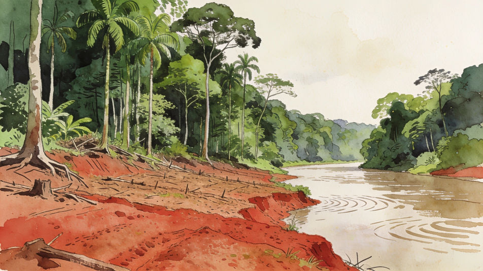 Rainforest edge
