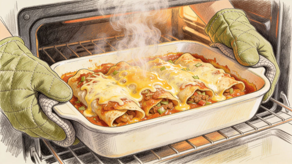 Out of the oven