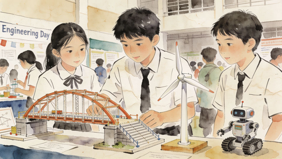School Engineers' Day exhibition