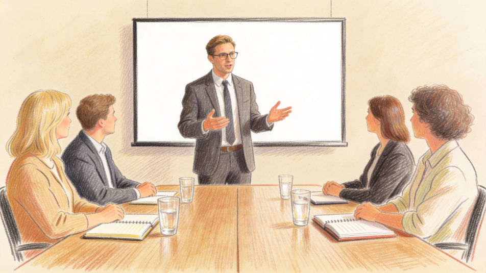 The pitch meeting