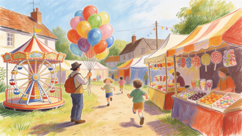 Village fair afternoon