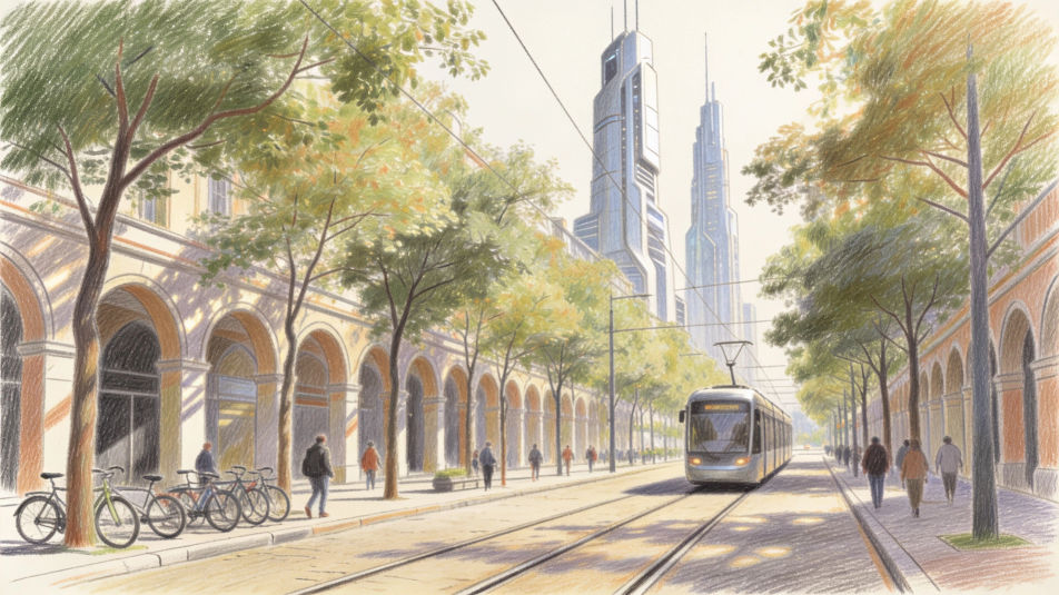 Future city street level