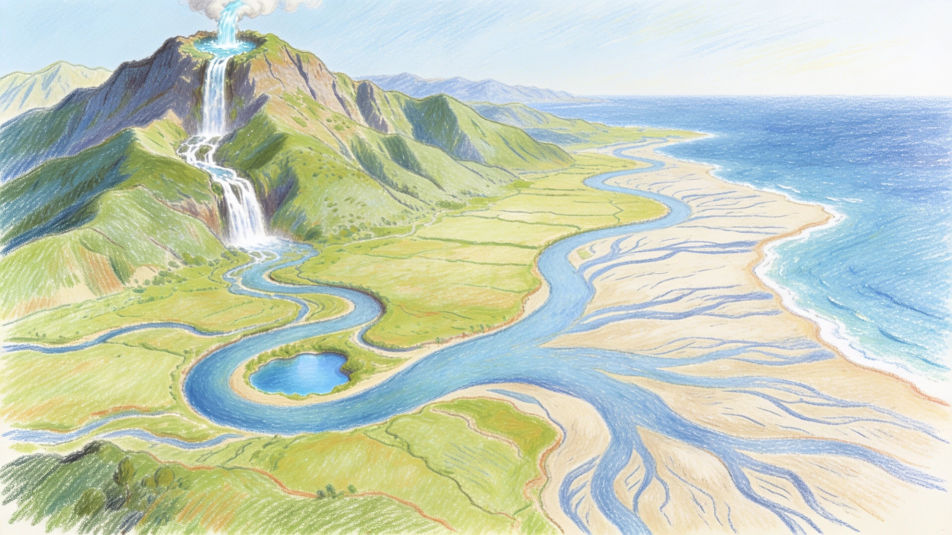 River from source to sea