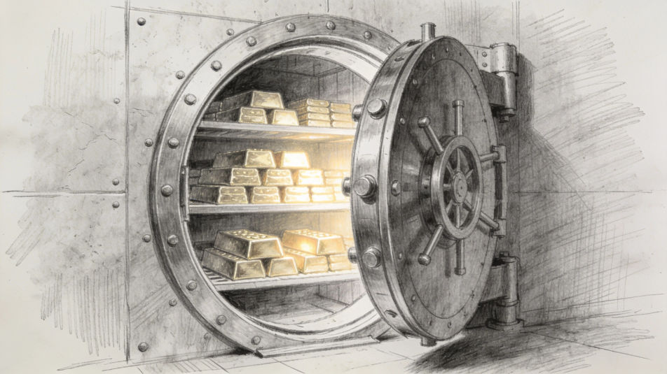 Bank vault door