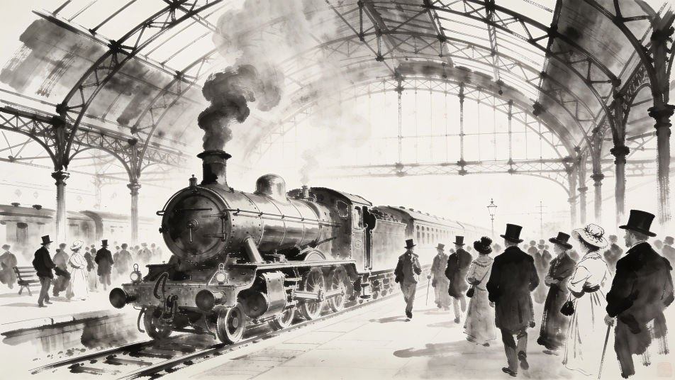 Railway station opening