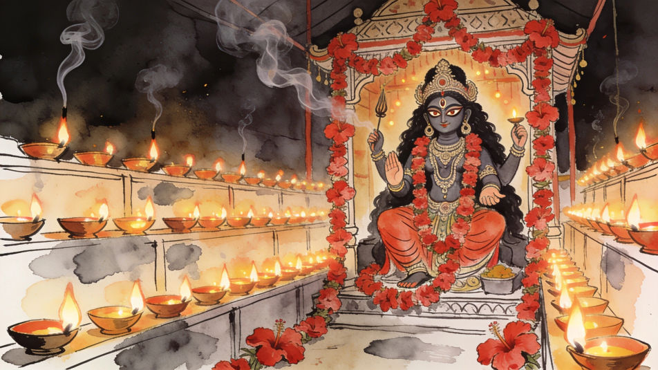 Kali Puja pandal