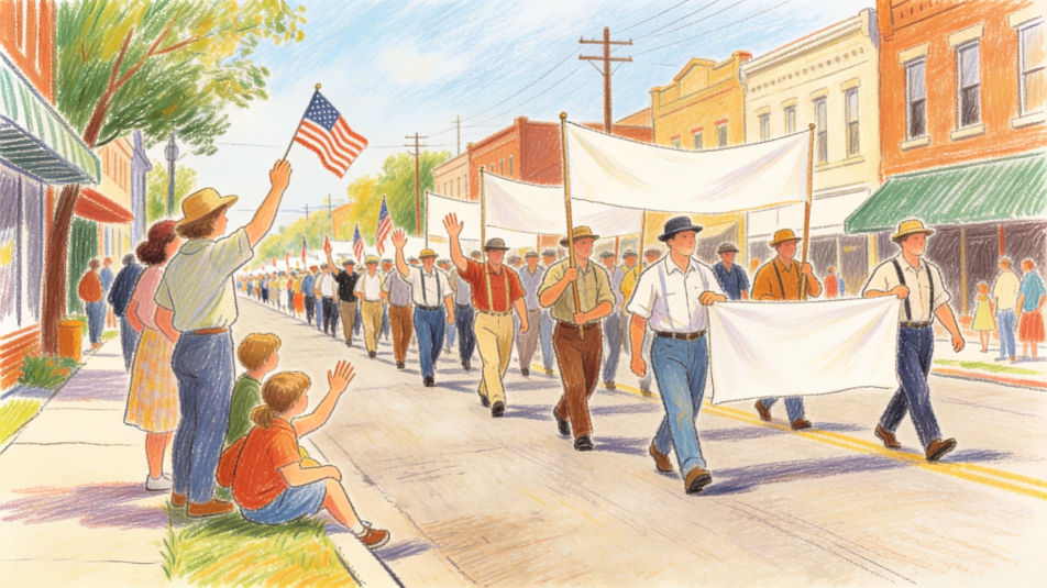 The Labor Day parade