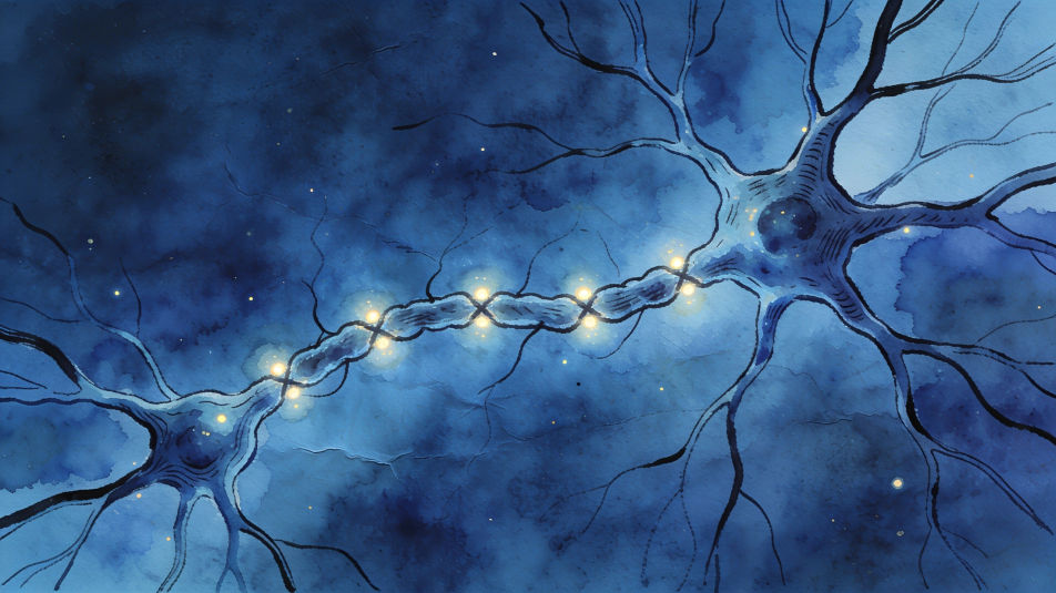 Signals across the synapse