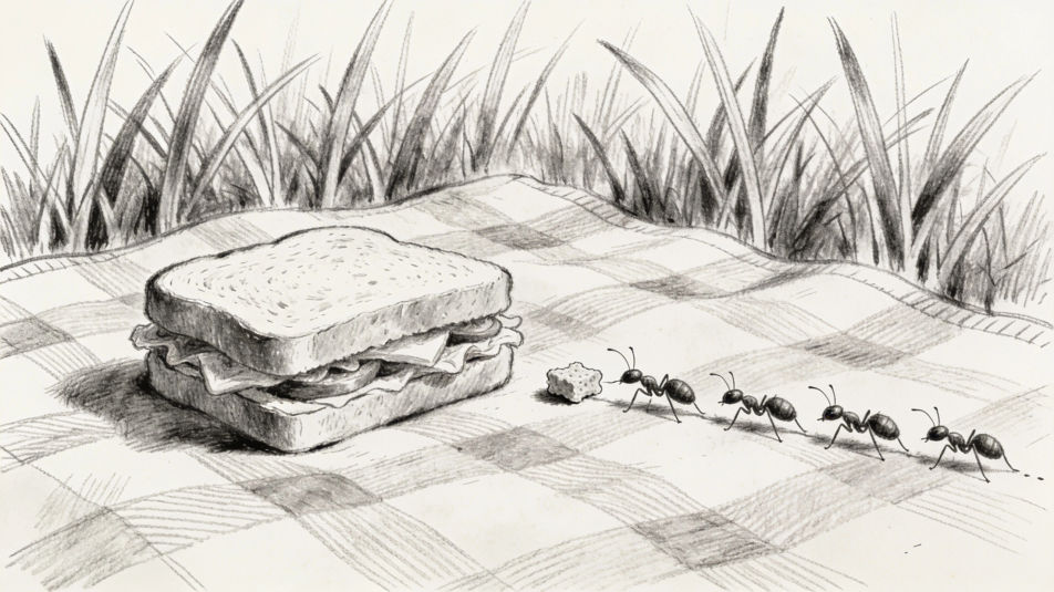 Ants at the picnic