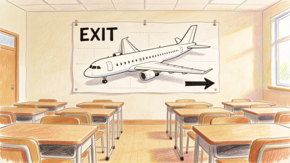 Aviation safety classroom