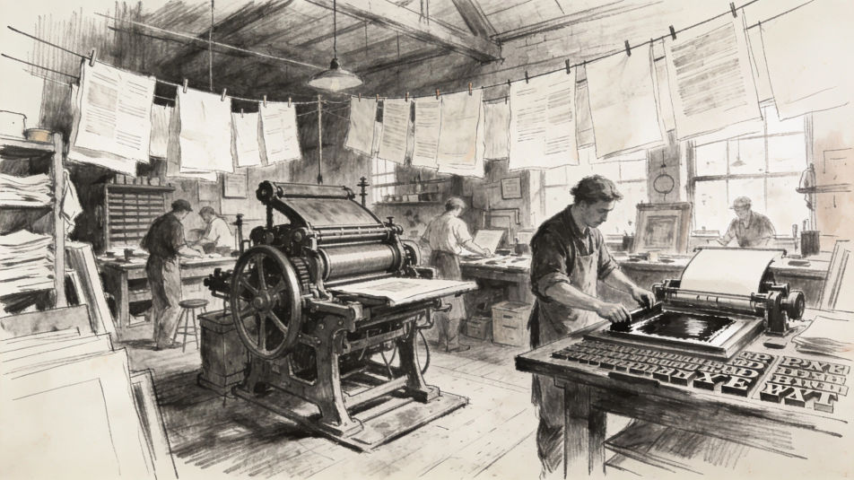 Old print shop