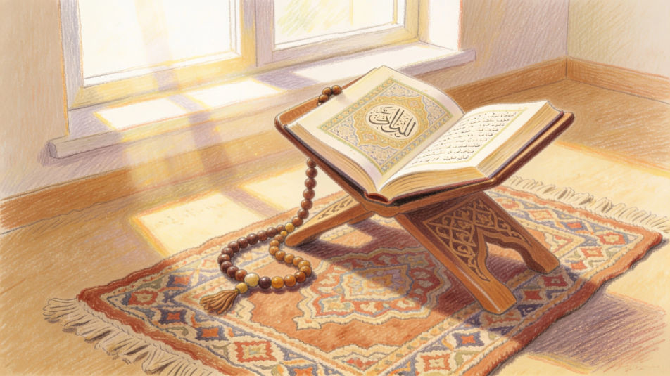 Quiet reading corner