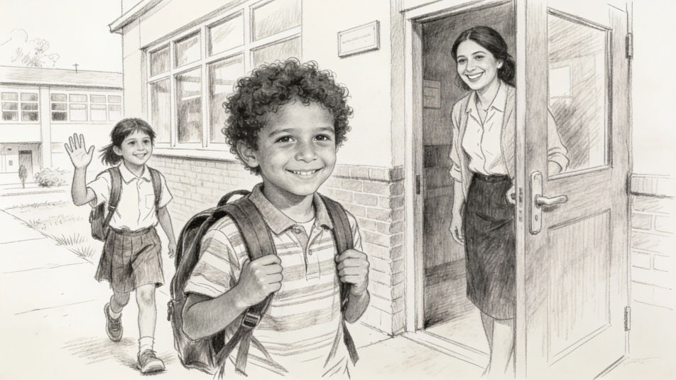 First day at a new school