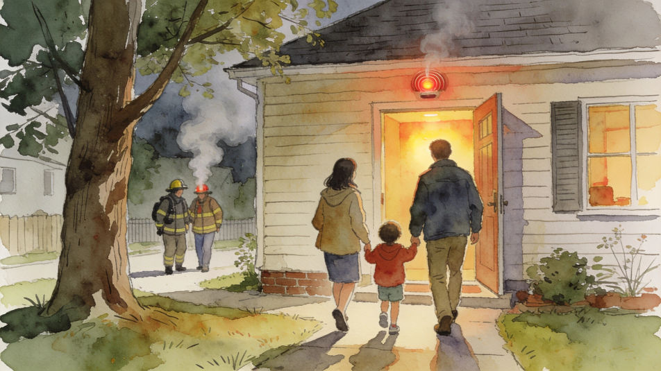 Home fire escape plan