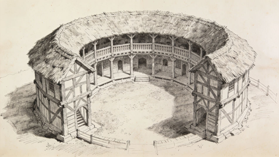 The round timber playhouse