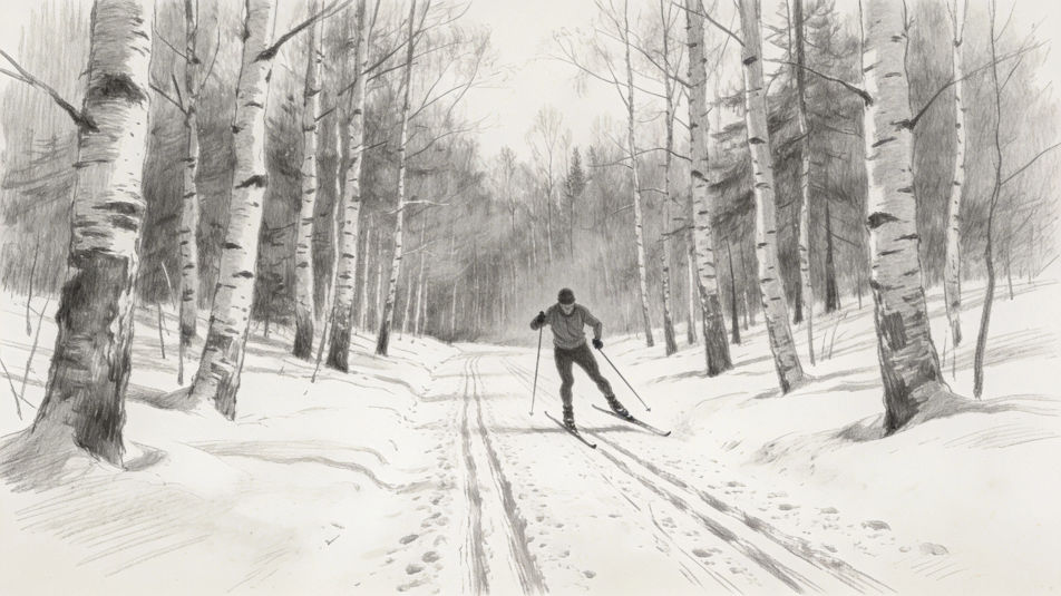 Cross-country trail