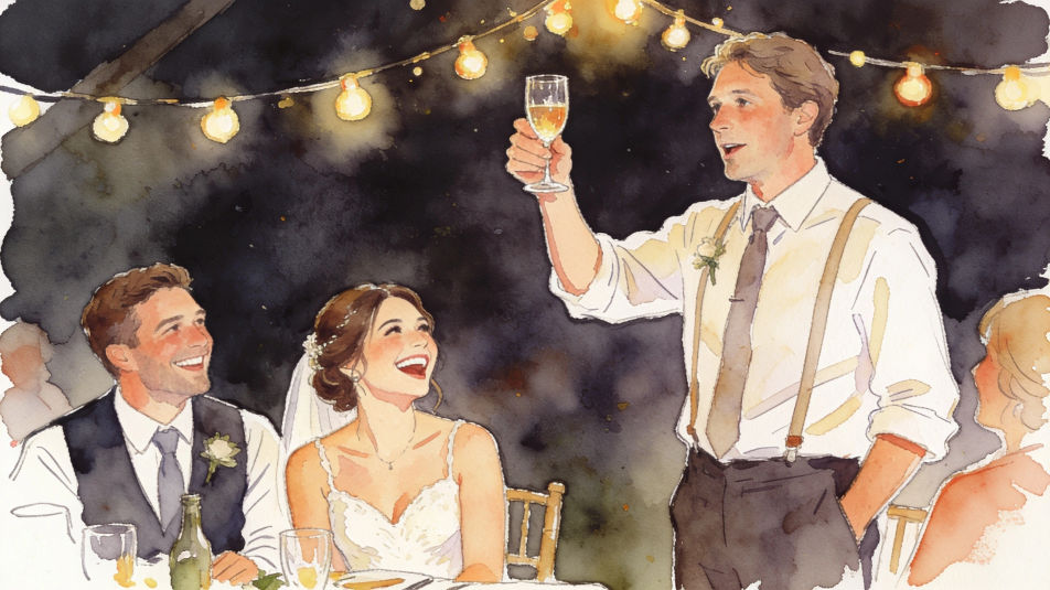 Wedding toast speech