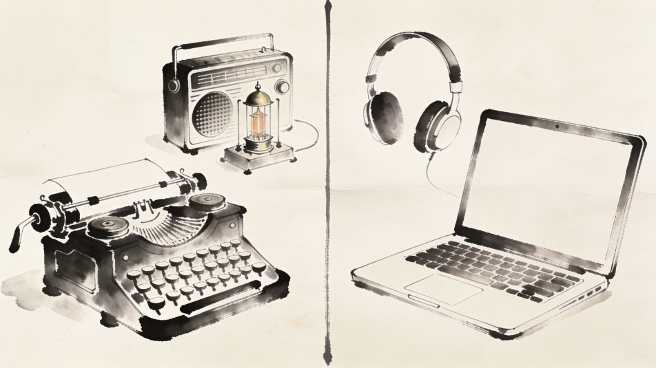 Old and new technology