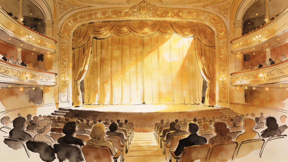 Opening night audience
