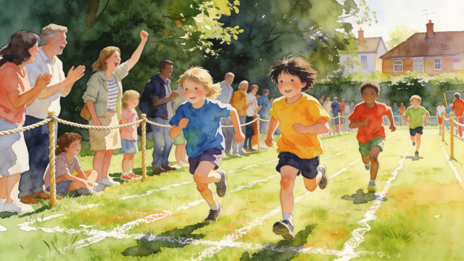School sports day
