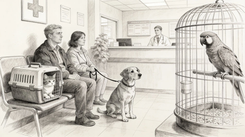 The waiting room