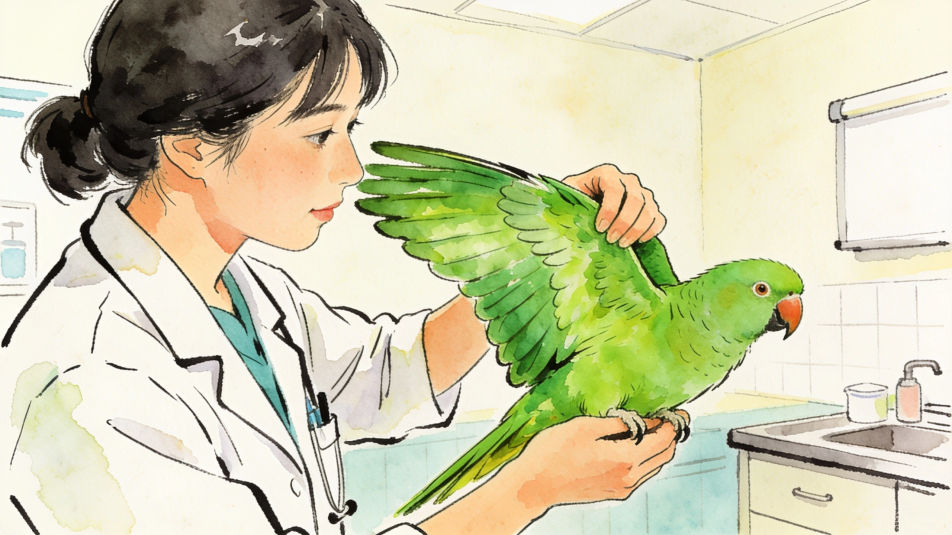 The parrot patient