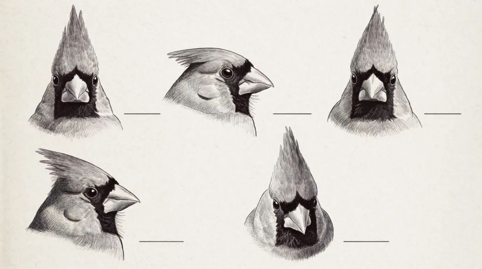 Head angle study sheet