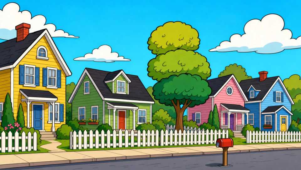 Sunday-funnies neighbourhood street