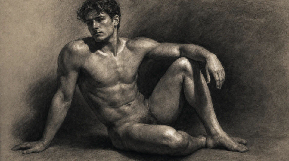 Anatomical figure study