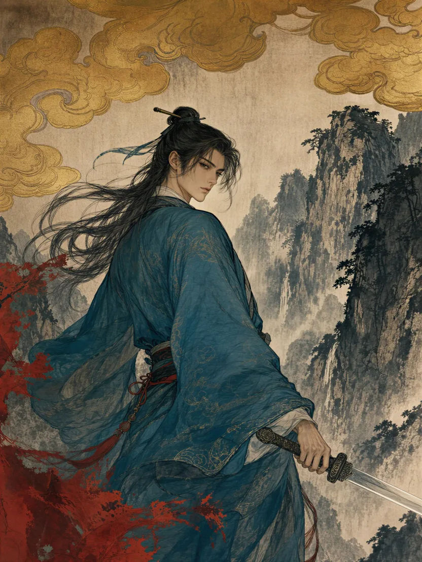 中国漫画AIアート：中国コミックイラスト生成