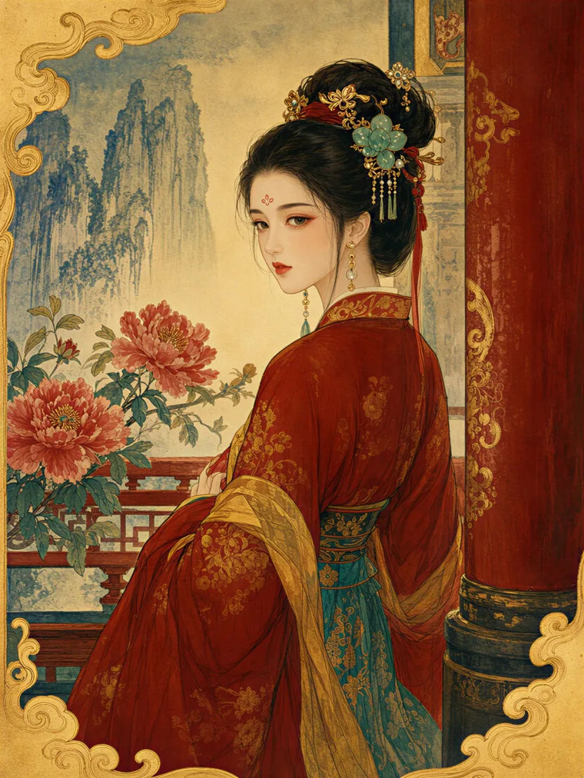 中国漫画AIアート：中国コミックイラスト生成