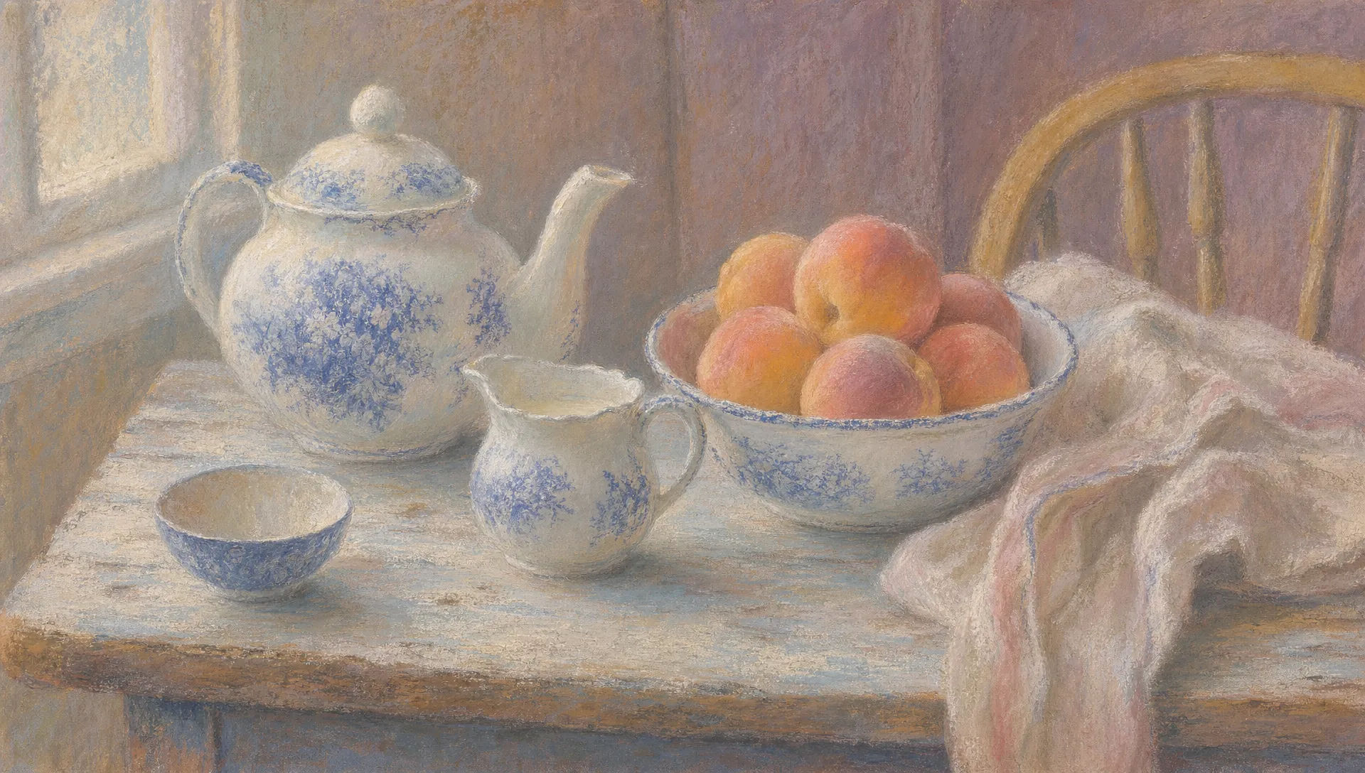 Country kitchen morning still life