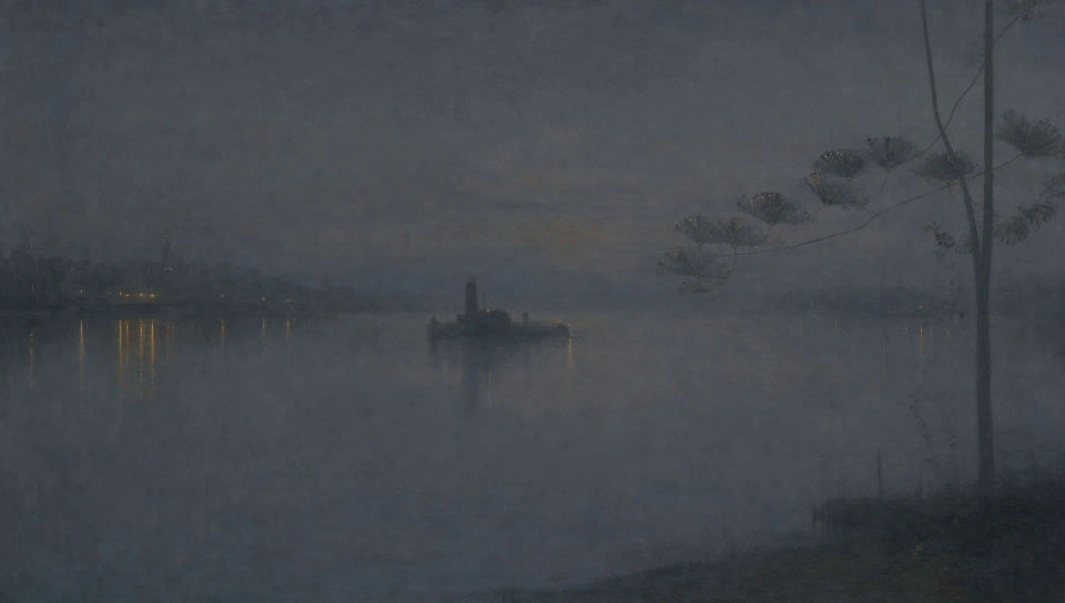Nocturne over the river