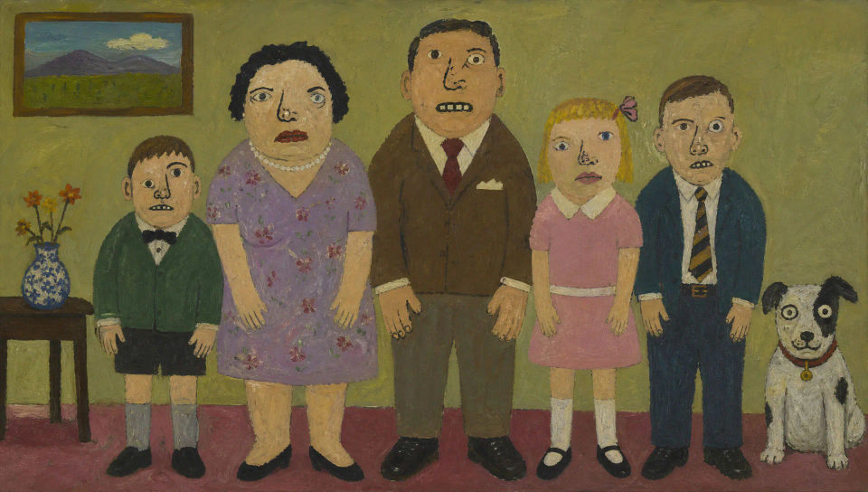 Lopsided family group