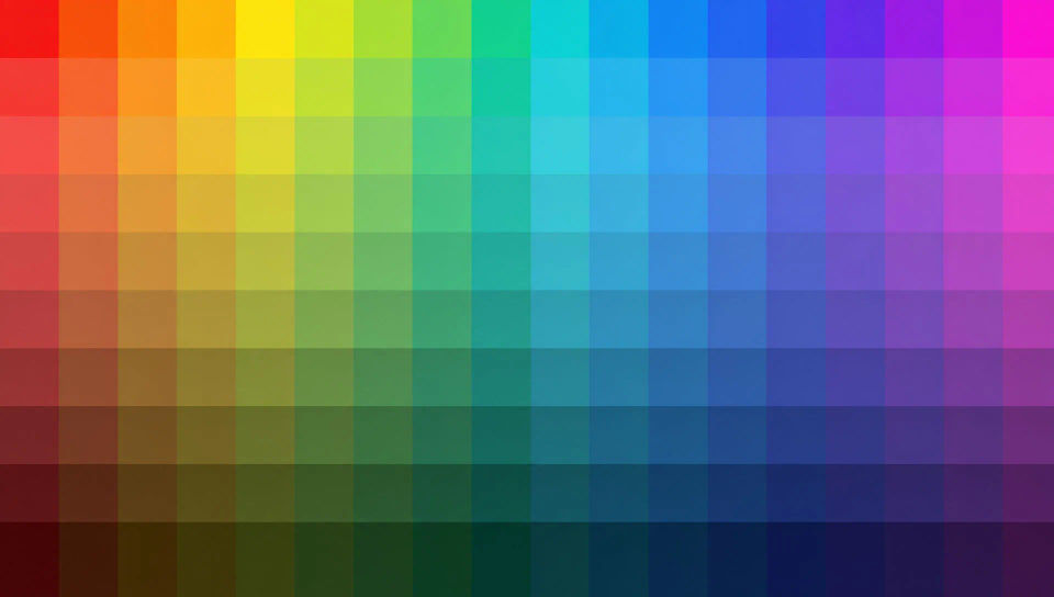 Systematic colour matrix