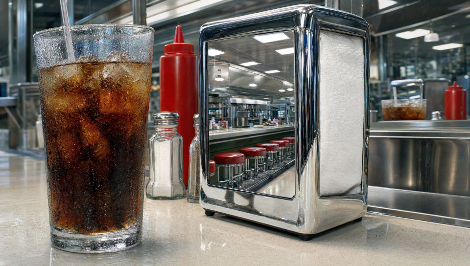 Diner counter still life