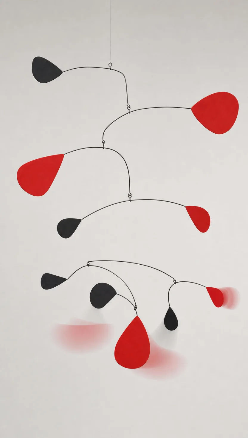 キネティックアート AI：Calder モビール＆モーションジェネレーター