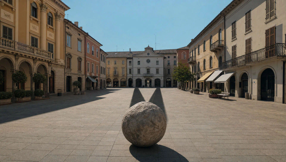 Quiet town square