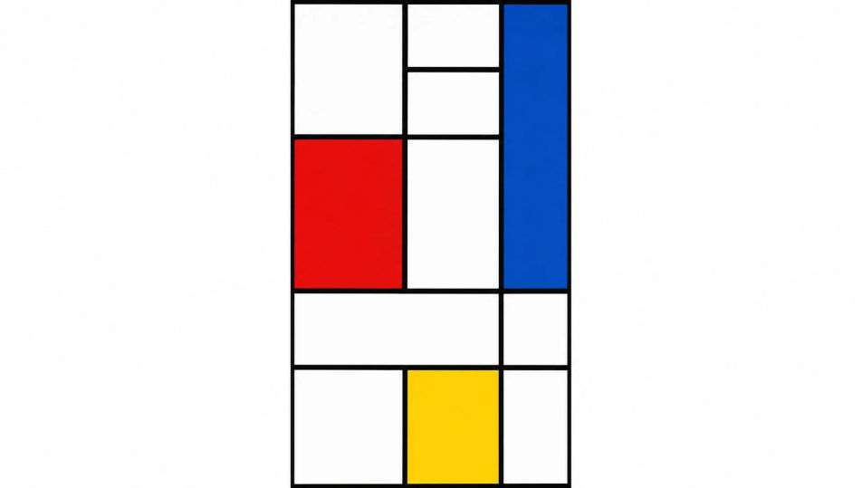 Haut panneau néoplasticiste
