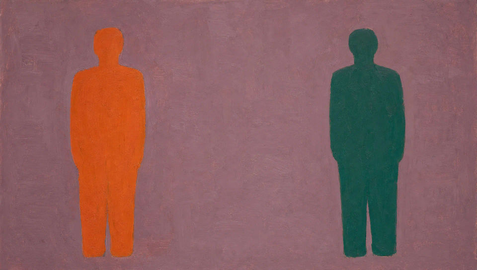 Two figures, no story