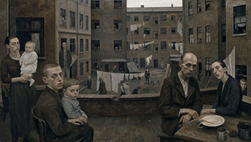 Tenement courtyard