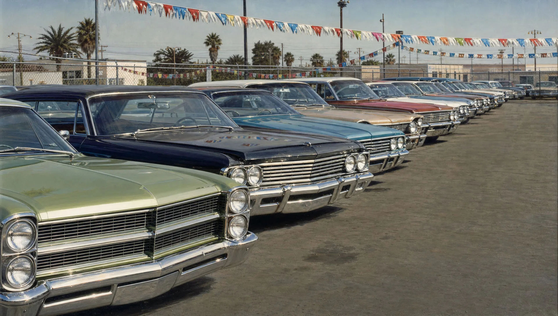 Used-car lot