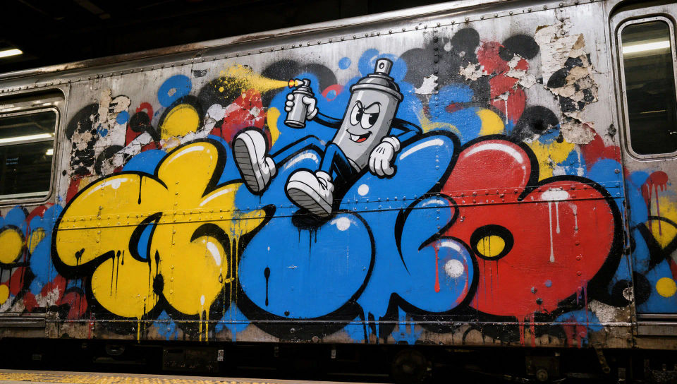 Subway car panel