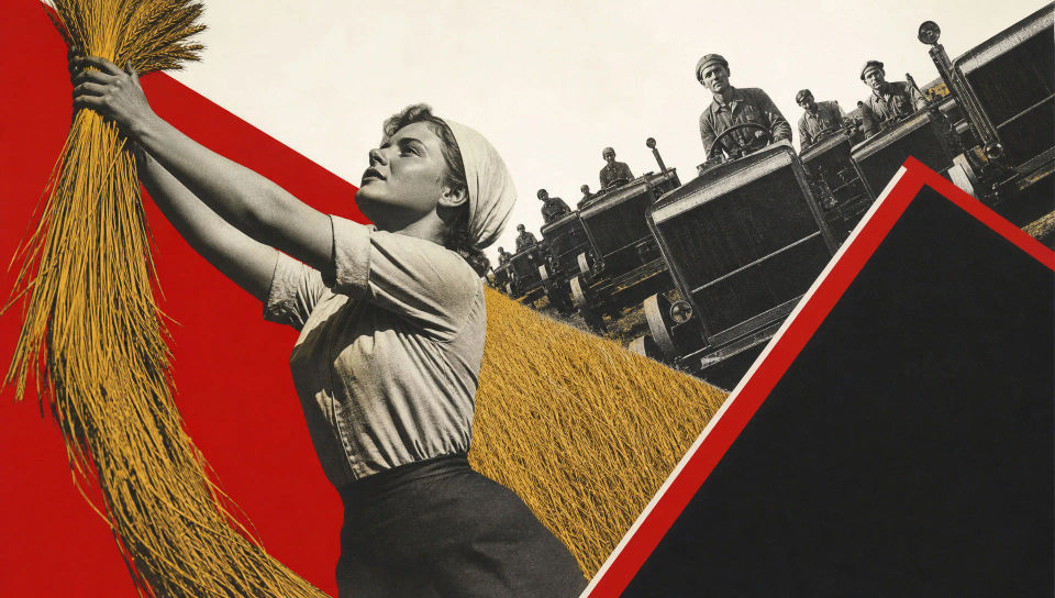 Harvest rally poster