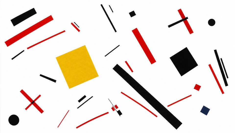 Aero-Suprematist composition